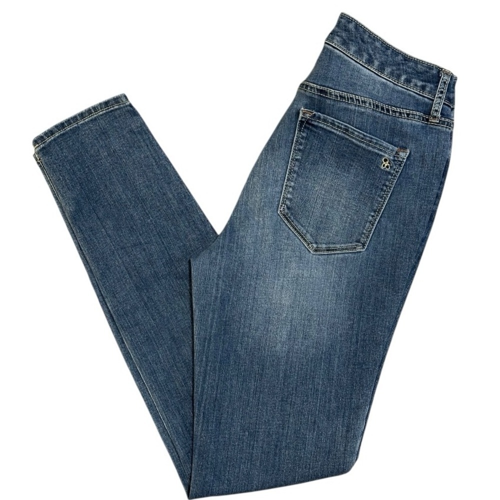 Jessica Simpson Curvey High Rise Skinny Dark Blue Jeans Size 29 - Picture 15 of 15